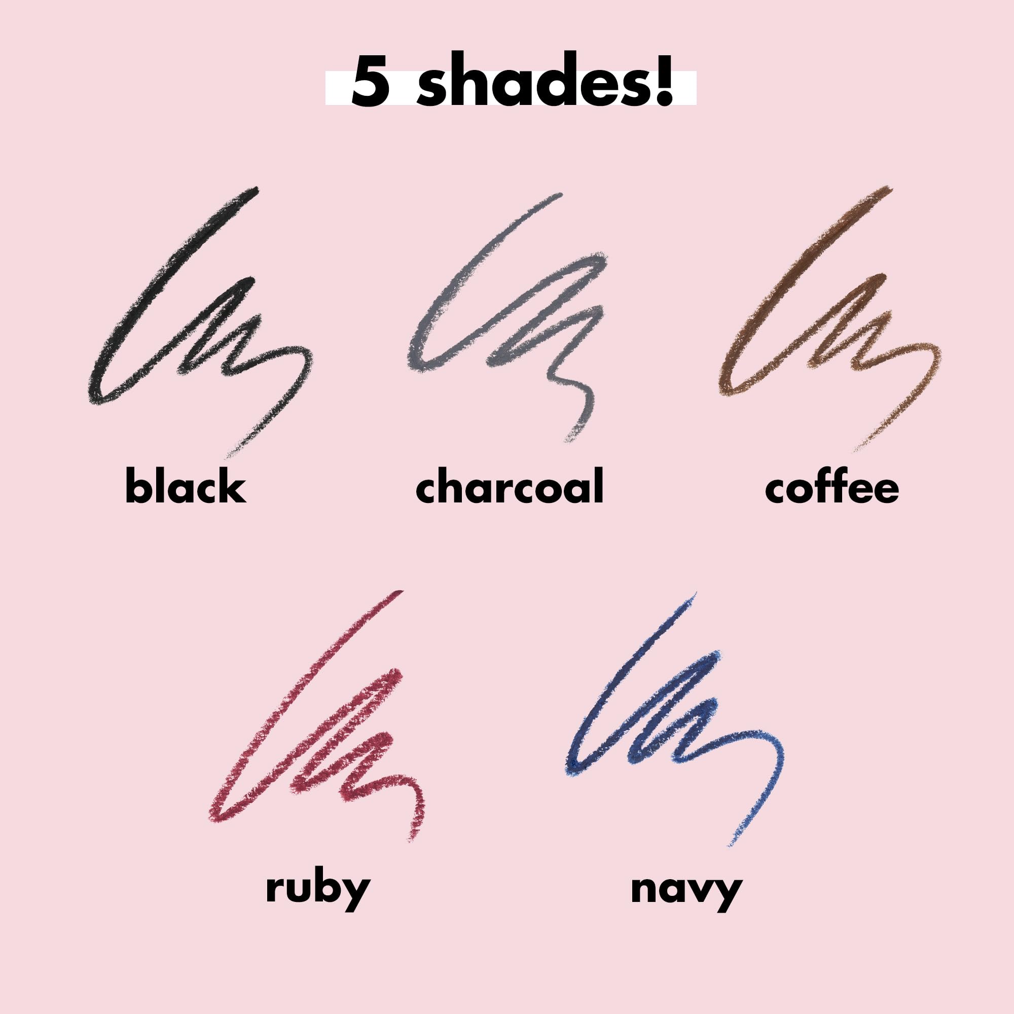 e.l.f. No Budge Retractable Eyeliner, Creamy, Ultra-Pigmented, Coffee