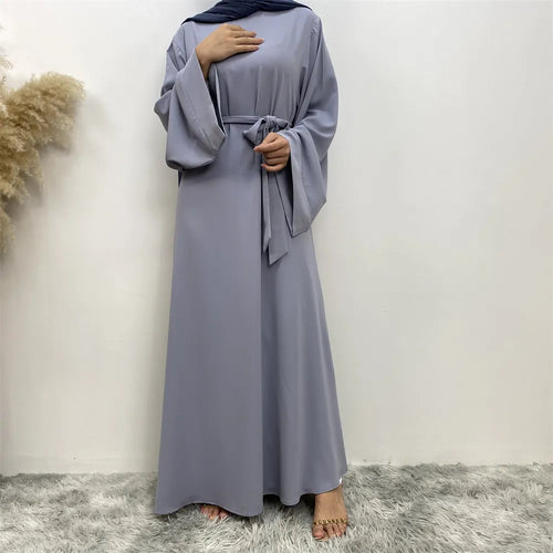 Modest Abaya Ramadan Musulman De Mode Maxi Robe Turkey Kaftan Islamic