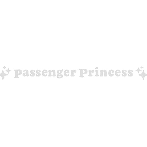 2pcs Mirror Decoration Sticker Passenger Princess Star Mirror Decal