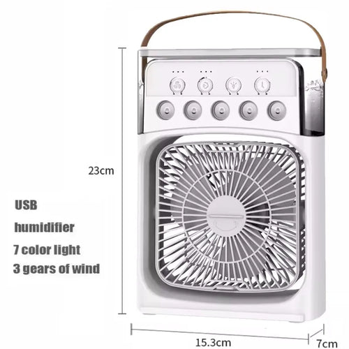Hot 3 In 1 Fan AIr Conditioner Household Small Air Cooler LED Night