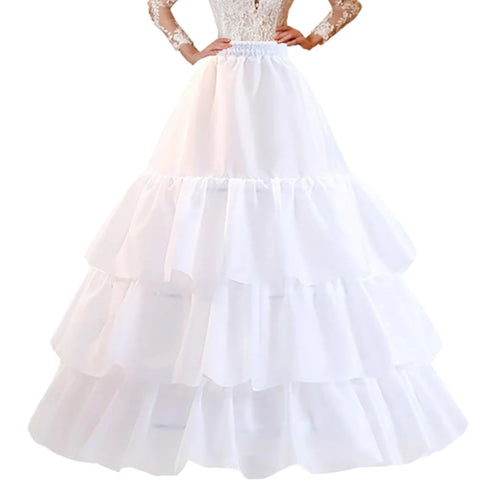 Bridal Wedding Petticoat Underskirt Ball Gown Crinoline Slip