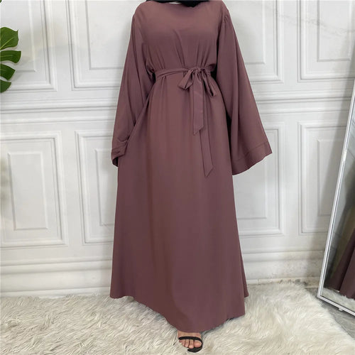 Modest Abaya Ramadan Musulman De Mode Maxi Robe Turkey Kaftan Islamic