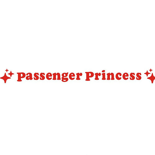 2pcs Mirror Decoration Sticker Passenger Princess Star Mirror Decal