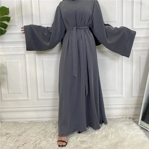 Modest Abaya Ramadan Musulman De Mode Maxi Robe Turkey Kaftan Islamic