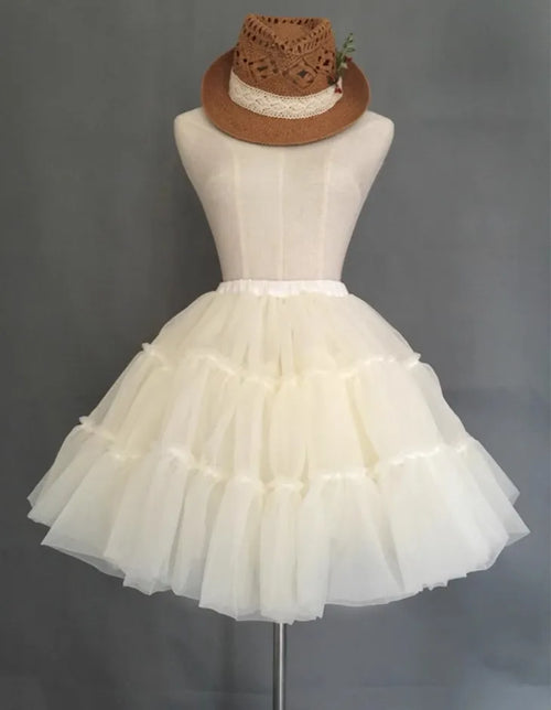 BABYONLINE Rockabilly Red Wedding Petticoat Crinoline Short Tulle