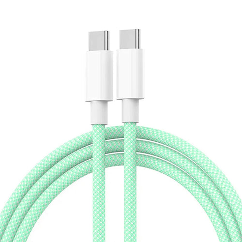USB-C to Type C Color Cable For Apple iPhone 15 PD 60W Fast Charging