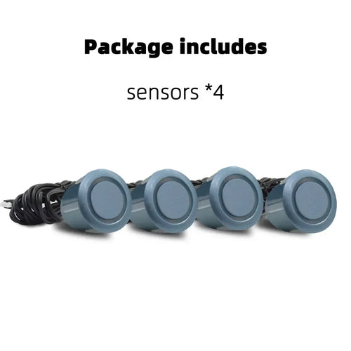 4PCS 22mm Ultrasonic Parking Sensors Reverse Backup Radar System
