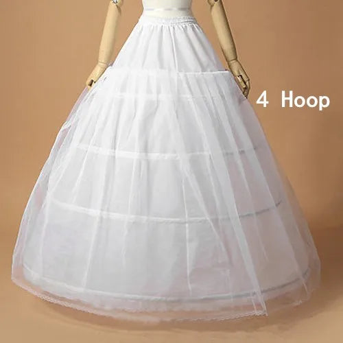 Petticoat Crinoline Slips Hoop Skirt Vintage  Underskirt for Gown