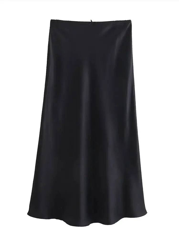 Mooyufon Women Fashion 2024 Spring New Satin Texture Bow Decoration