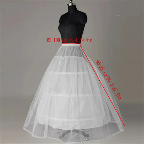Petticoat Crinoline Slips Hoop Skirt Vintage  Underskirt for Gown
