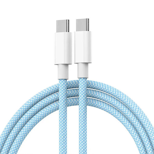 USB-C to Type C Color Cable For Apple iPhone 15 PD 60W Fast Charging
