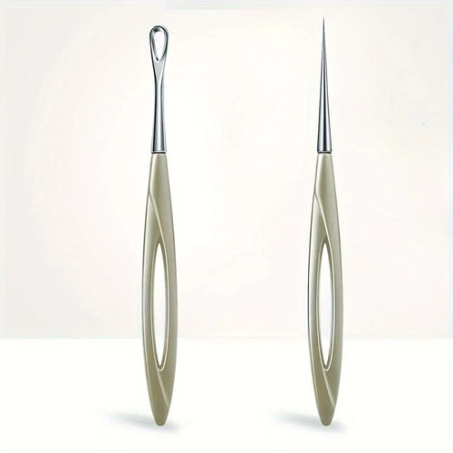 1/2Pcs Acne Needle Blackhead Clip Remover Extraction Popper Pore Black