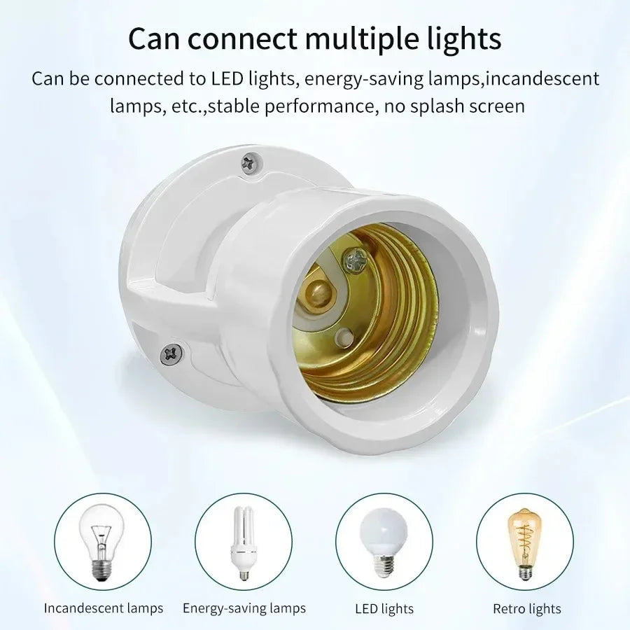 Surface-mounted Infrared Human Body Sensor Switch Lamp Holder Corridor