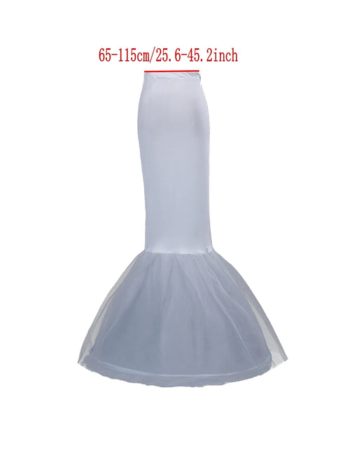 Petticoat Crinoline Slips Hoop Skirt Vintage  Underskirt for Gown