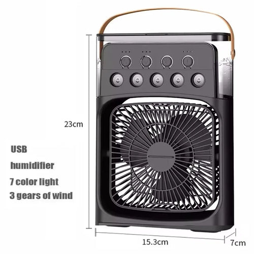 Hot 3 In 1 Fan AIr Conditioner Household Small Air Cooler LED Night