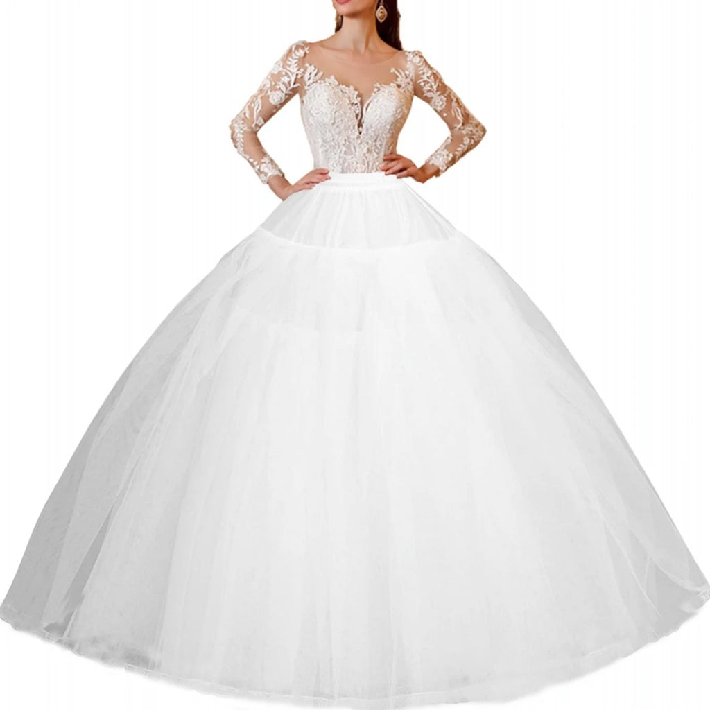 Bridal Wedding Petticoat Underskirt Ball Gown Crinoline Slip