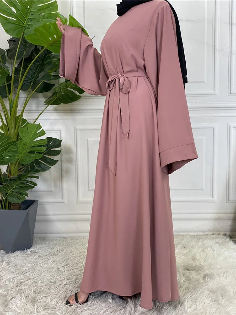 Modest Abaya Ramadan Musulman De Mode Maxi Robe Turkey Kaftan Islamic